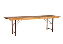 Table, wood, L: 240 cm, B:80 cm, H: 72cm